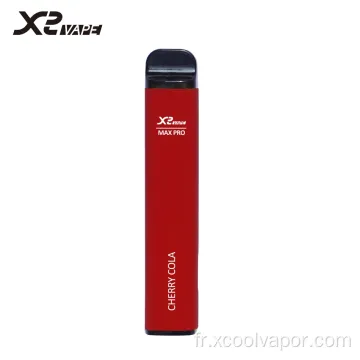 Top Randm Max Pro Jetable Vape 2500 Puffs